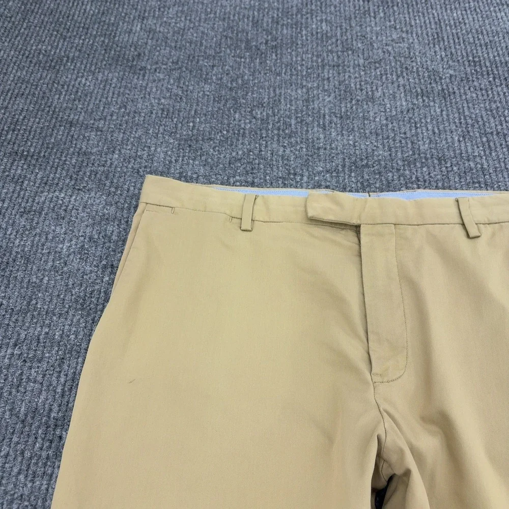 Polo Ralph Lauren Pants Mens 36x30 Khaki Cotton Blend Stretch Straight Casual